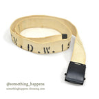 1940's U.S.NAVY WW2 WEB BELT STENCIL ...