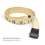 USNAVY WEB BELT STENCIL... ~W36