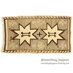 c.1920's NAVAJO RUG VALLERO STARS AND SPIDER WOMEN CROSSES ... 151cm/80cm