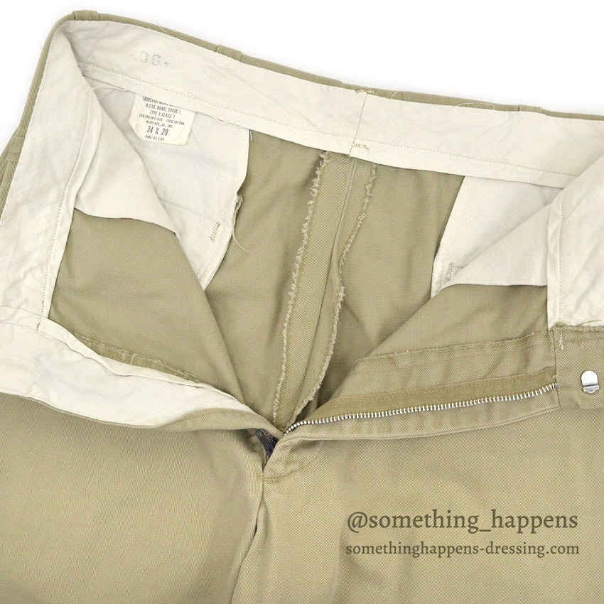 1960's USARMY CHINO TROUSERS...W32/L28
