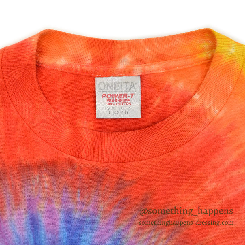1990's ONEITA TIE DYE T-SHIRT ... L