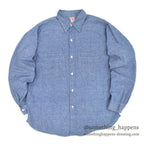 1950's PEPPERELL CHAMBRAY SHIRT GUSSET ... Fits like M