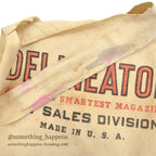 〜1930's DELINEATOR BOY SALES DIVISION MAGAZINE DELIVERY BAG ...