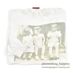 1990's HALF TUNE PHOTOGRAPH PRINT L/S T-SHIRT...