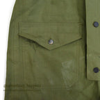 1940's USNAVY WW2 RAIN BIB OVERALL STENCIL... MEDIUM