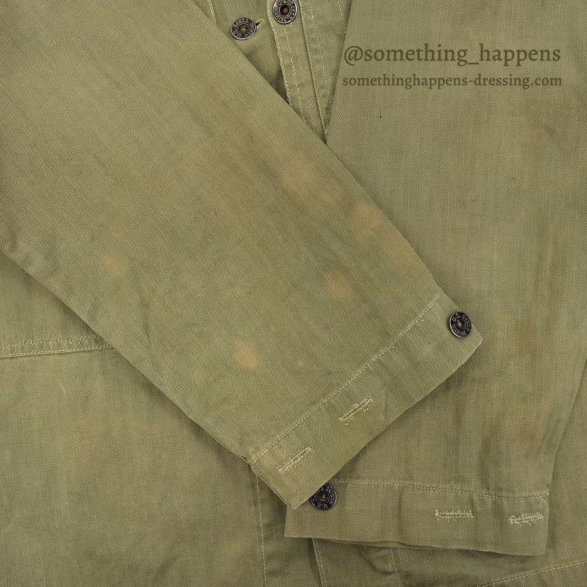 1940's U.S.M.C. P-44 HBT JACKET BLEACH CAMO NAMED ...