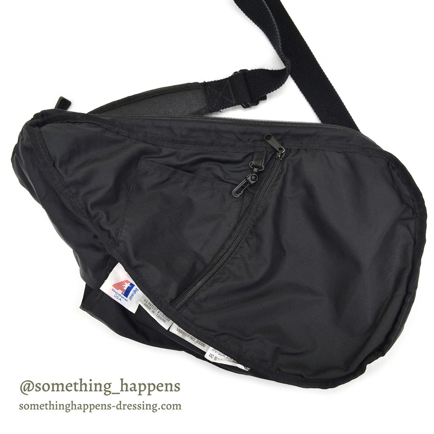1980's L.L.BEAN HEALTHY BACK BAG, BLACK ...