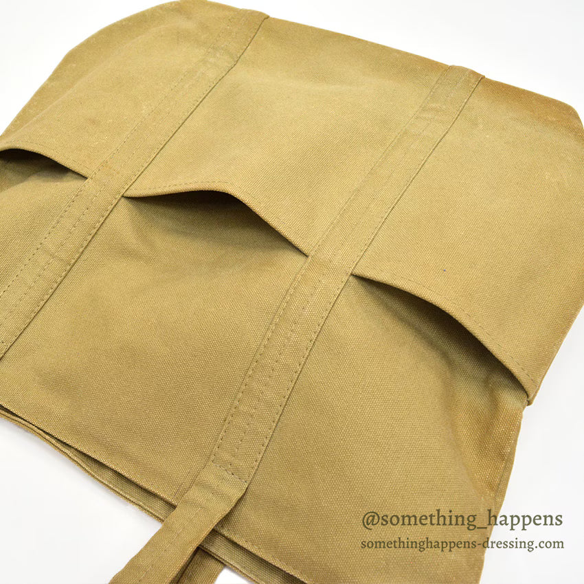 1980's REI CANVAS ZIP TOP TOTE BAG...