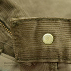 1960's DEADSTOCK LEVI'S 518 BIG-E SLIM FITS CORDUROY PANTS... W34/L31