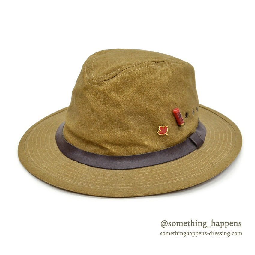 OLD FILSON TIN CLOTH PACKER HAT TAN ... L