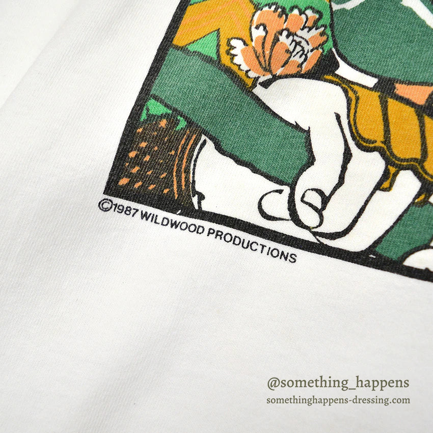 1980's WILDWOOD PRODUCTIONS TOYOKUNI ART L/S T-SHIRT 1 ... X-LARGE