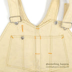 1940's~ DEADSTOCK CAN'T BUST'EM DOUBLE KNEE OVERALL ... W42/L30