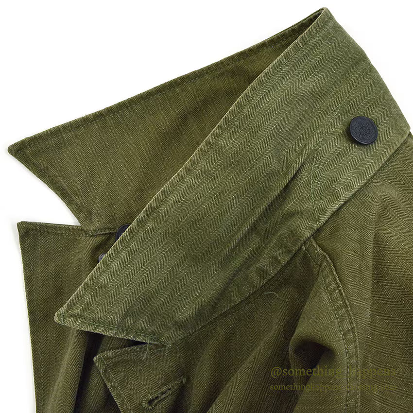 1940's U.S.ARMY M-43 HBT MODIFIED SHOOTING JACKET ... 34R