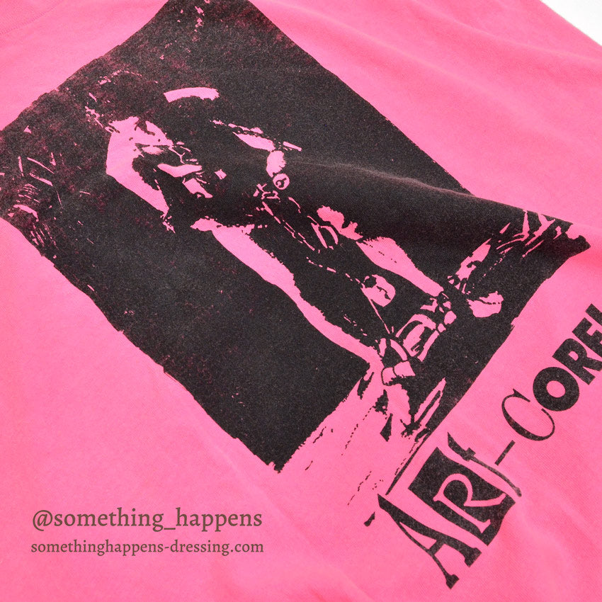 1980's~ STEDMAN ART CORE HOUDINI Illusionist T-SHIRT PINK ... LARGE