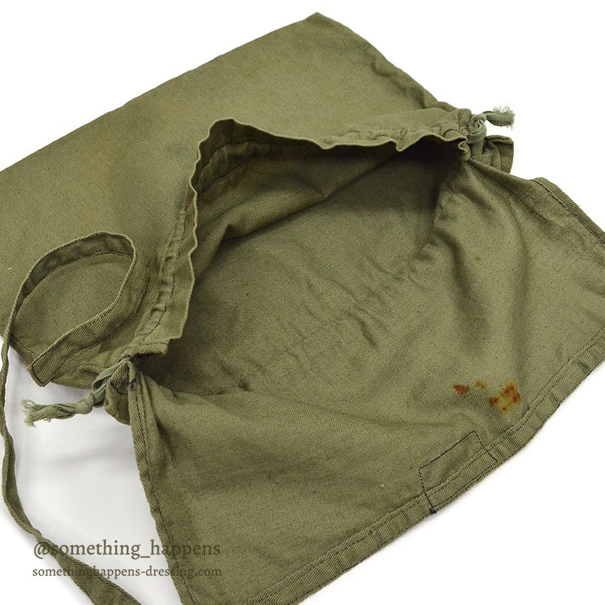 1940's AMERICAN RED CROSS WW2 COTTON TWILL APRON DITTY BAG...