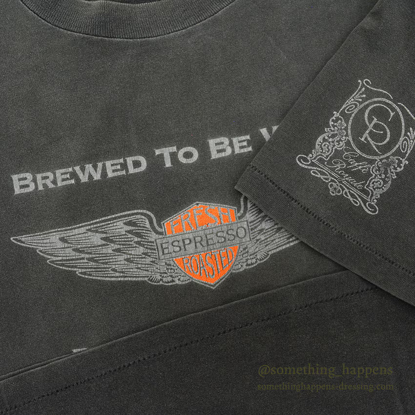 1990's ESPRESSO ROASTED IN THE USA COFFEE SHOP T-SHIRT...