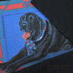 1990's JERZEES MEBILISNANSKY DOG ART T T-SHIRT...XL