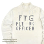 1970's U.S.NAVY FLIGHT DECK CREWMAN'S JERSEY STENCIL ... MEDIUM