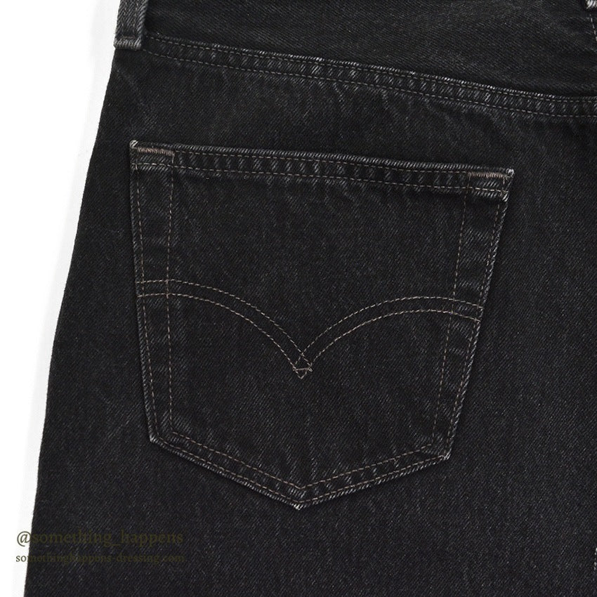 1990's Levi's 501 BLACK DENIM PANTS... W36 L30