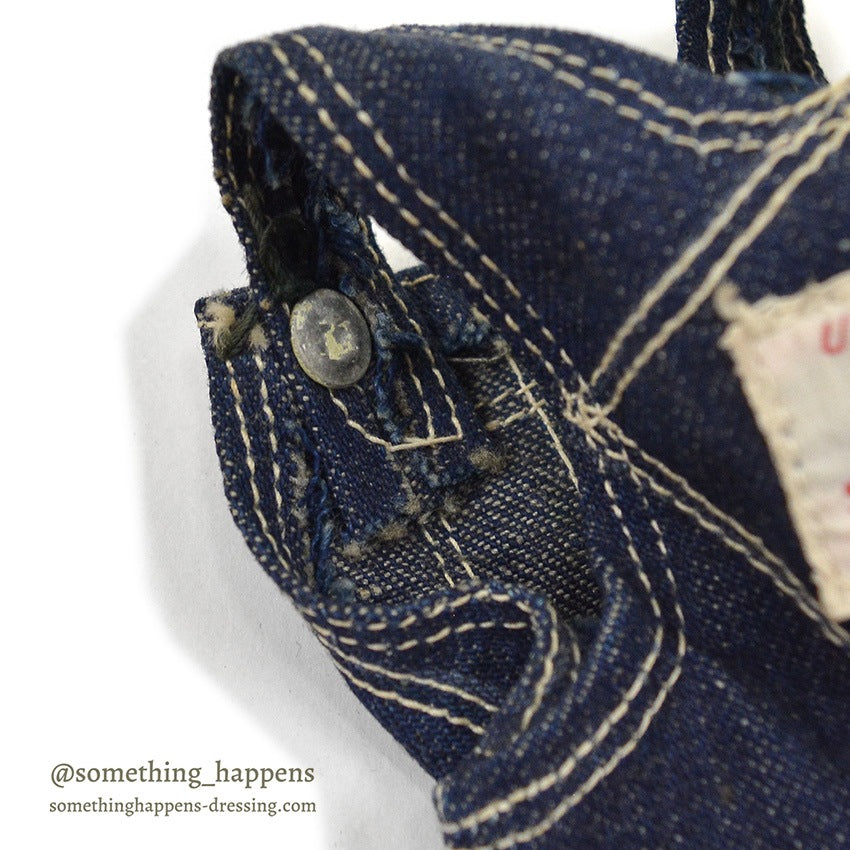 1930's Lee SALESMAN SAMPLE DENIM OVERALL...