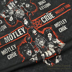1980's MOTLEY CRUE PRINTED BANDANA...