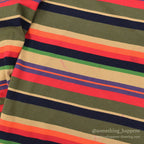 1990's LAND'S END COTTON TURTLE NECK L/S SHIRT MULTI COLOR STRIPE ... XL