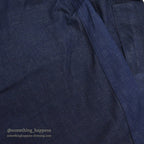 ~1960's DEADSTOCK UNKNOWN DENIM COVERALL BLANKET TWO TONE ... 42