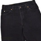 1990's Levi's 518 BLACK DENIM PANTS...W34/L32