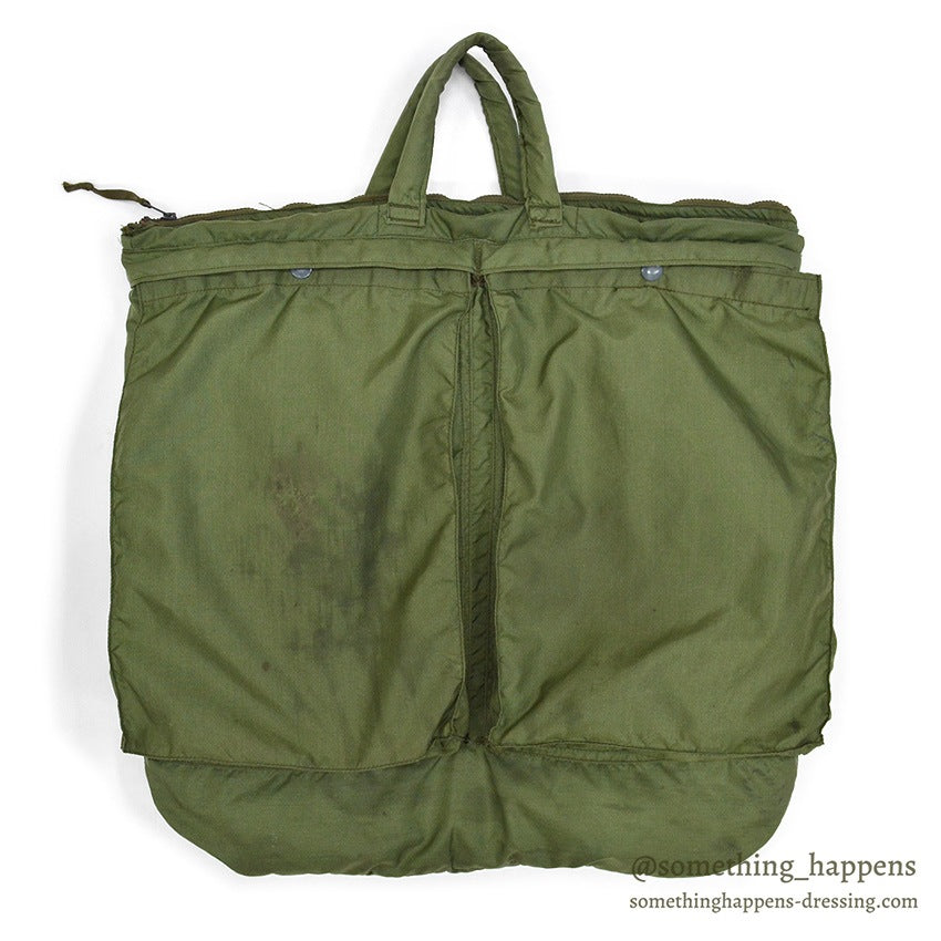 1970's USAF BAG, FLYER'S HELMET PILE LINING...