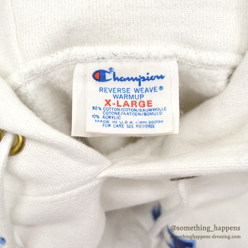 1980's CHAMPION SMITH COLLEGE REVERSE WEAVE SWEAT PARKA MINT ... XL