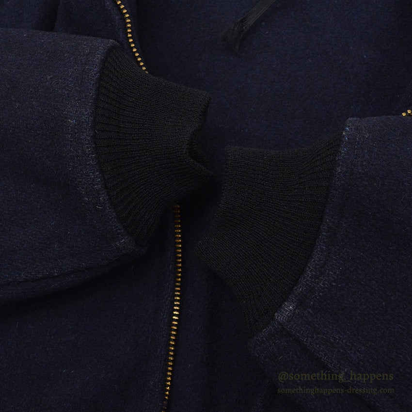 1960's USNAVAL ACADEMY CADET COAT WITH FLOCKY PATCH... M