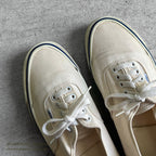 1980's VANS AUTHENTIC WHITE MADE IN USA...81/2
