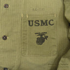 1940's U.S.M.C. P-41 HBT JACKET TWO-TONE MINT ... 42
