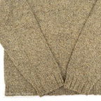 ABERCROMBIE & FITCH RED CROSS WOOL SWEATER LIGHT BROWN ... XL