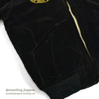 1950's JAPAN SOUVENIR JACKET スカジャン MILITARY U.S.S. ROSS 別珍 YKKジッパー ...
