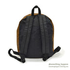 ~1990's JANSPORT BROWN SUEDE LEATHER DAYPACK...