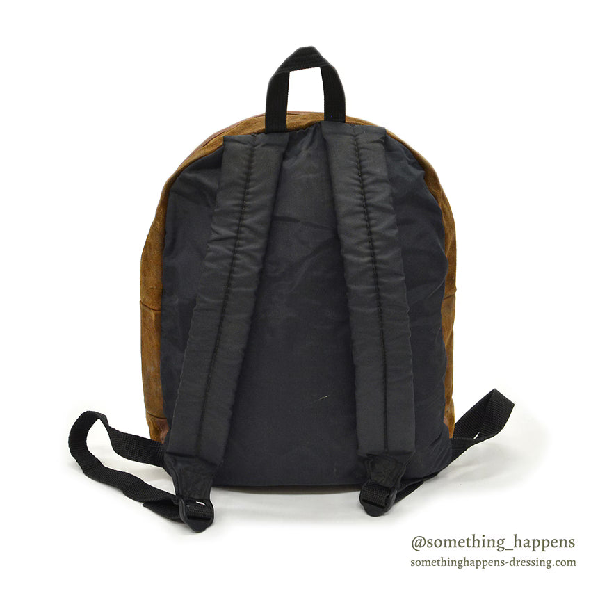 ~1990's JANSPORT BROWN SUEDE LEATHER DAYPACK...