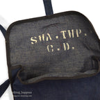 ~1940's AMERICAN RED CROSS DENIM SHOULDER DITTY BAG...