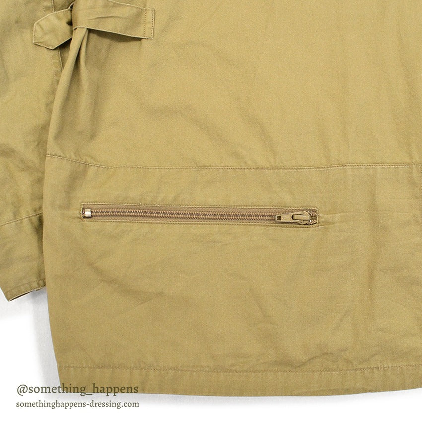1980's~ LLBEAN COTTON POPLIN SAFARI JACKET...