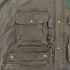 1980's POLO RALPH LAUREN PHOTOGRAPHER JACKET HAND PAINTED ... L