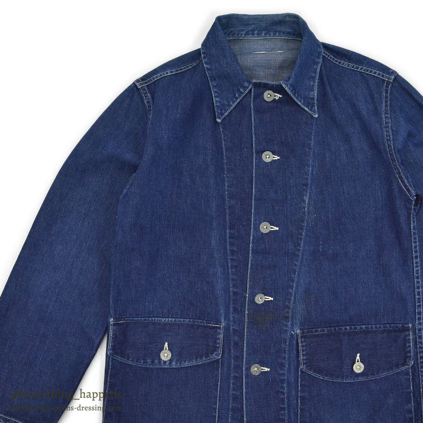 1940's U.S.ARMY WW2 DENIM COVERALL PW STENCIL ...