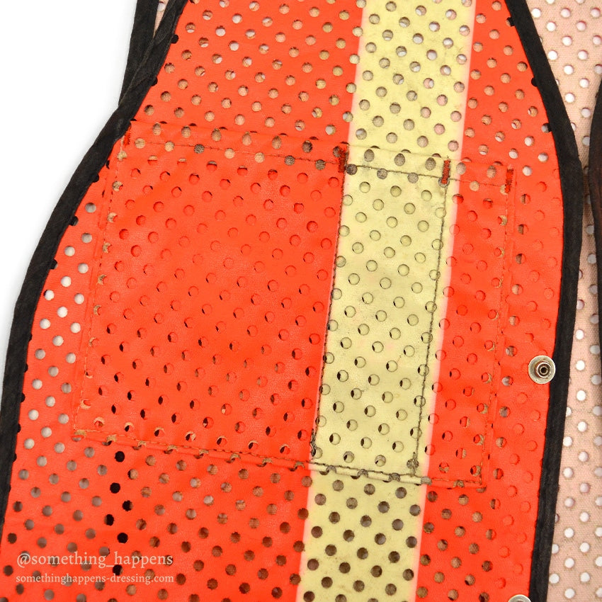 1970's~ TRAFFIC SAFETY SUPPLY CO. SAFETY VEST...