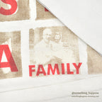 1990's HANES HATE IS NOT A FAMILY VALUE PHOTO PRINT T-SHIRT ... L