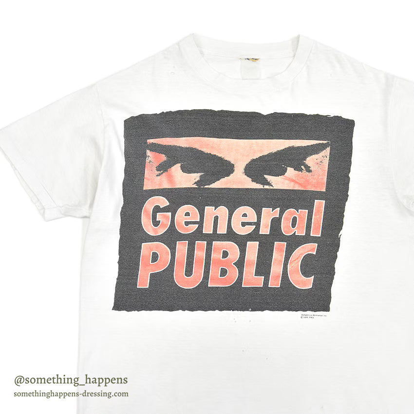 1980's GENERAL PUBLIC BAND T-SHIRT...