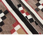 c.1940's NAVAJO RUG DOUBLE DIAMONDS PATTERN... 114cm/75cm