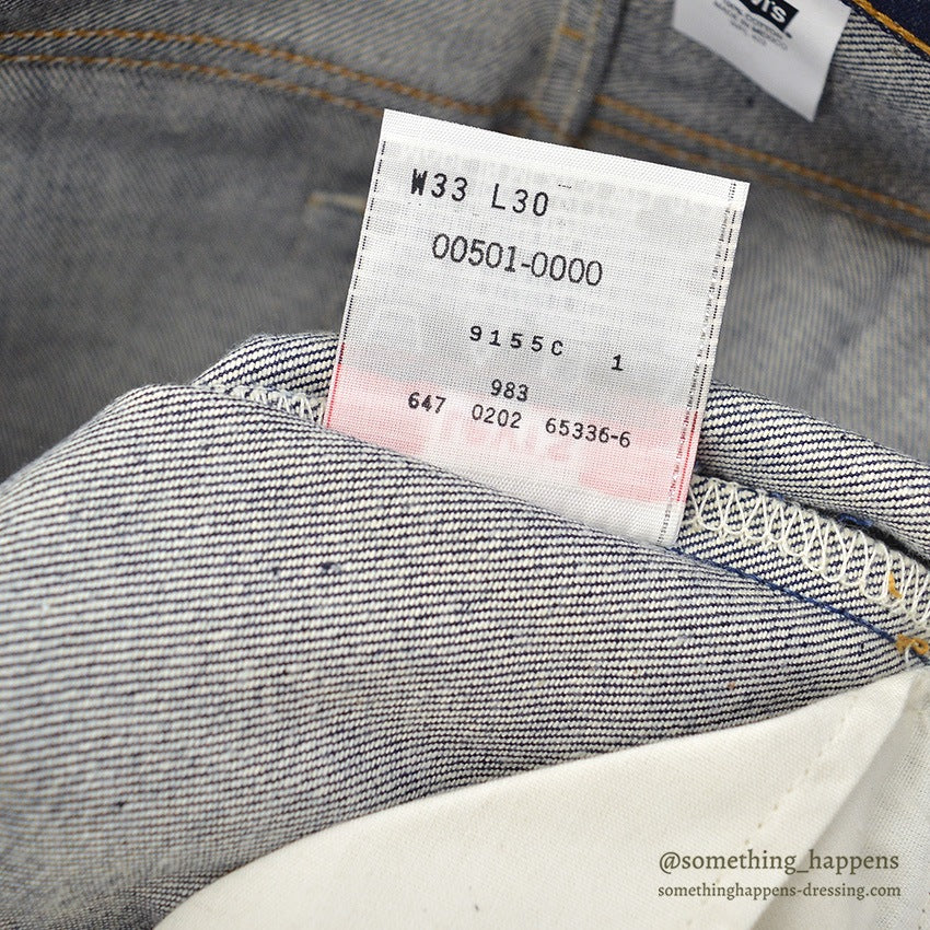2000's DEADSTOCK Levi's 501 DENIM PANTS MEXICO 2... W33/L30
