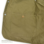 1950's LLBEAN FISHING VEST HALF MOON POCKET...
