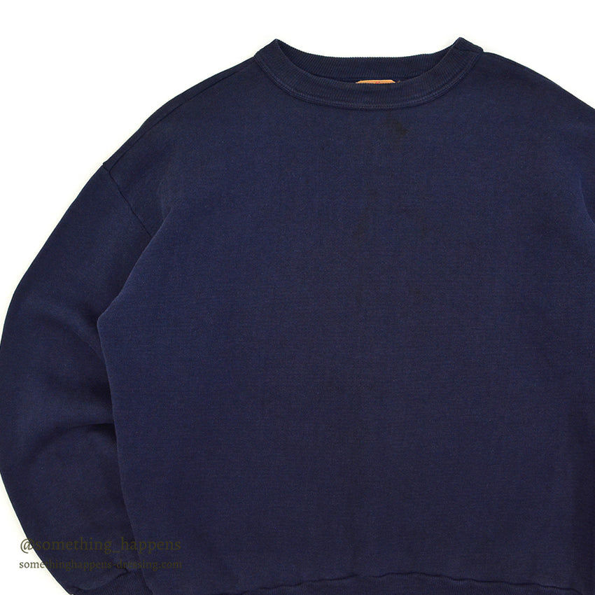 1950's~ HEALTHKNIT DARK NAVY BLANK SWEAT SHIRT... 42