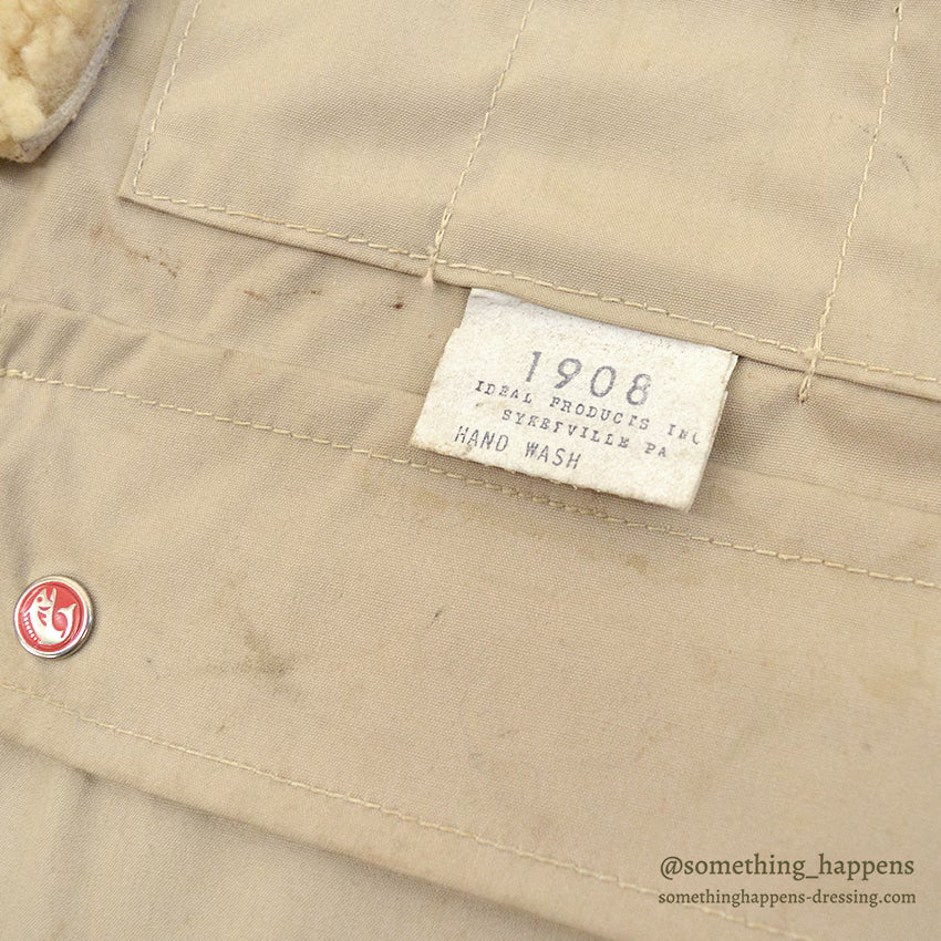 ~1970's IDEAL FISHING APRON VEST UNUSUAL...