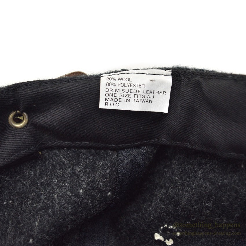 1990's CABELA'S WOOL / SUEDE LEATHER CAP...